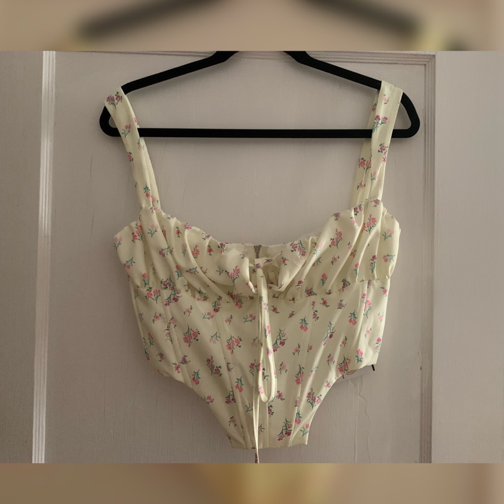 Corset Style crop top